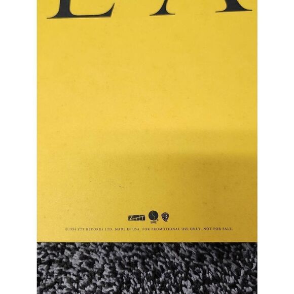 Seal 2-Sided Flat Square 1994 Promo Poster - Picture 3 of 7